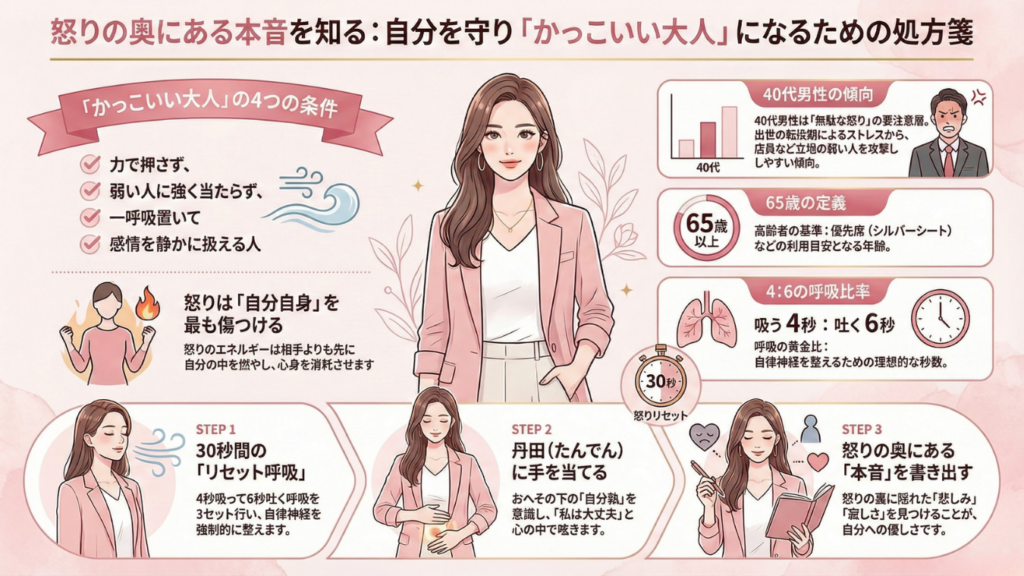 【参考資料｜HP＆ブログ用】毎週水曜定例ライブ｜マイハッピーライフ110回_怒りの奥にあるもの〜かっこいい大人になろう～