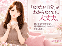 なりたい自分が分からなくても、大丈夫。