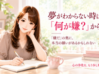夢がわからない時は、「何が嫌？」から。