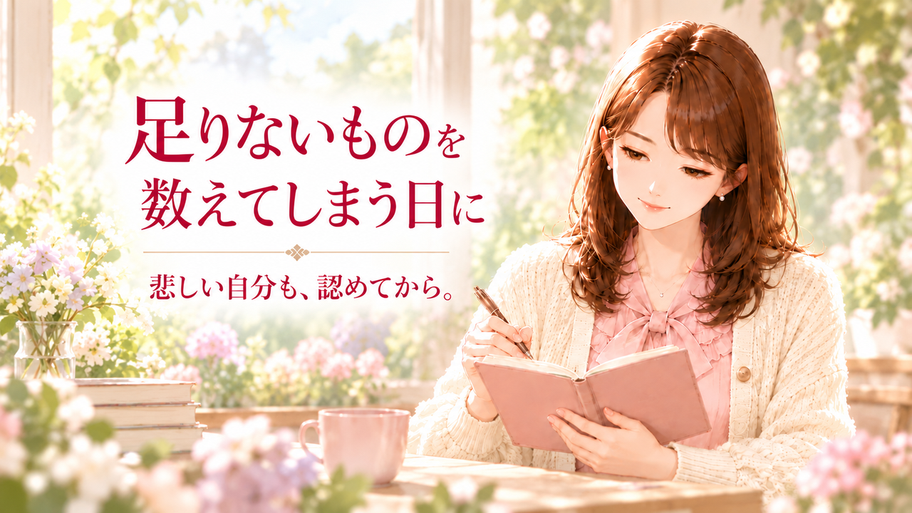 足りないものを数えてしまう日に
