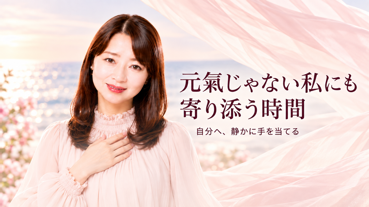 元氣じゃない私にも寄り添う時間