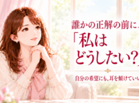 誰かの正解の前に私はどうしたい